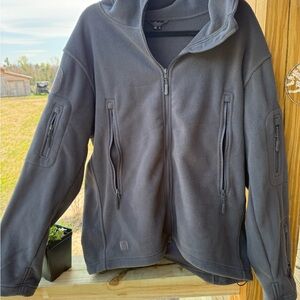 Men's Gray Fleece Jacket
